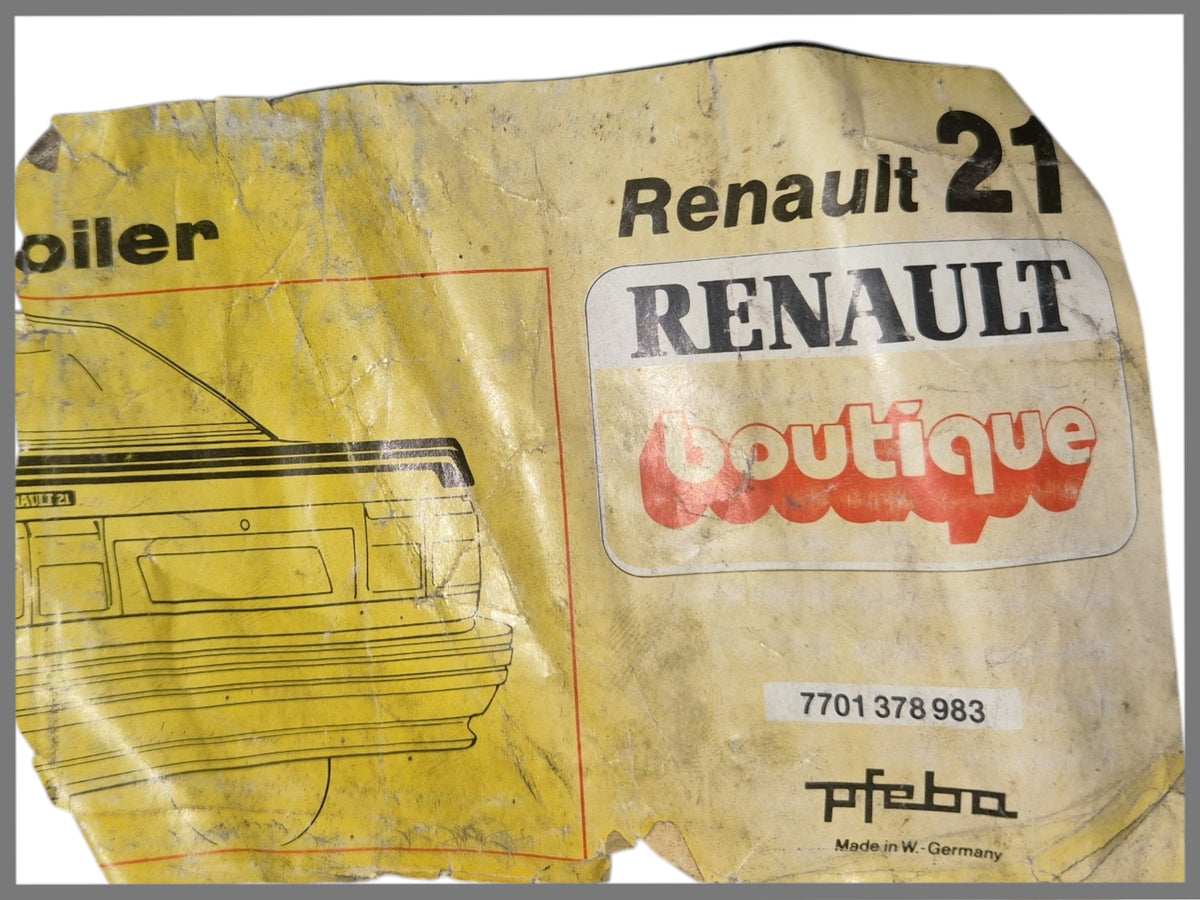 Spoiler – Renault 21 – OEM- 7701378983