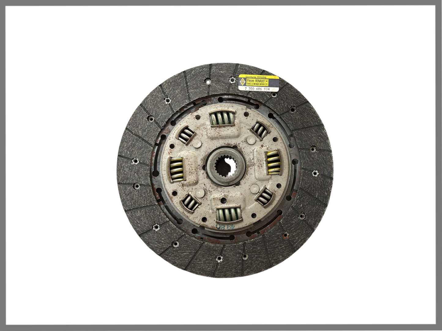 Clutch disc - Renault 20 - Renault 30 - Alpine A310 - OEM 7700686934