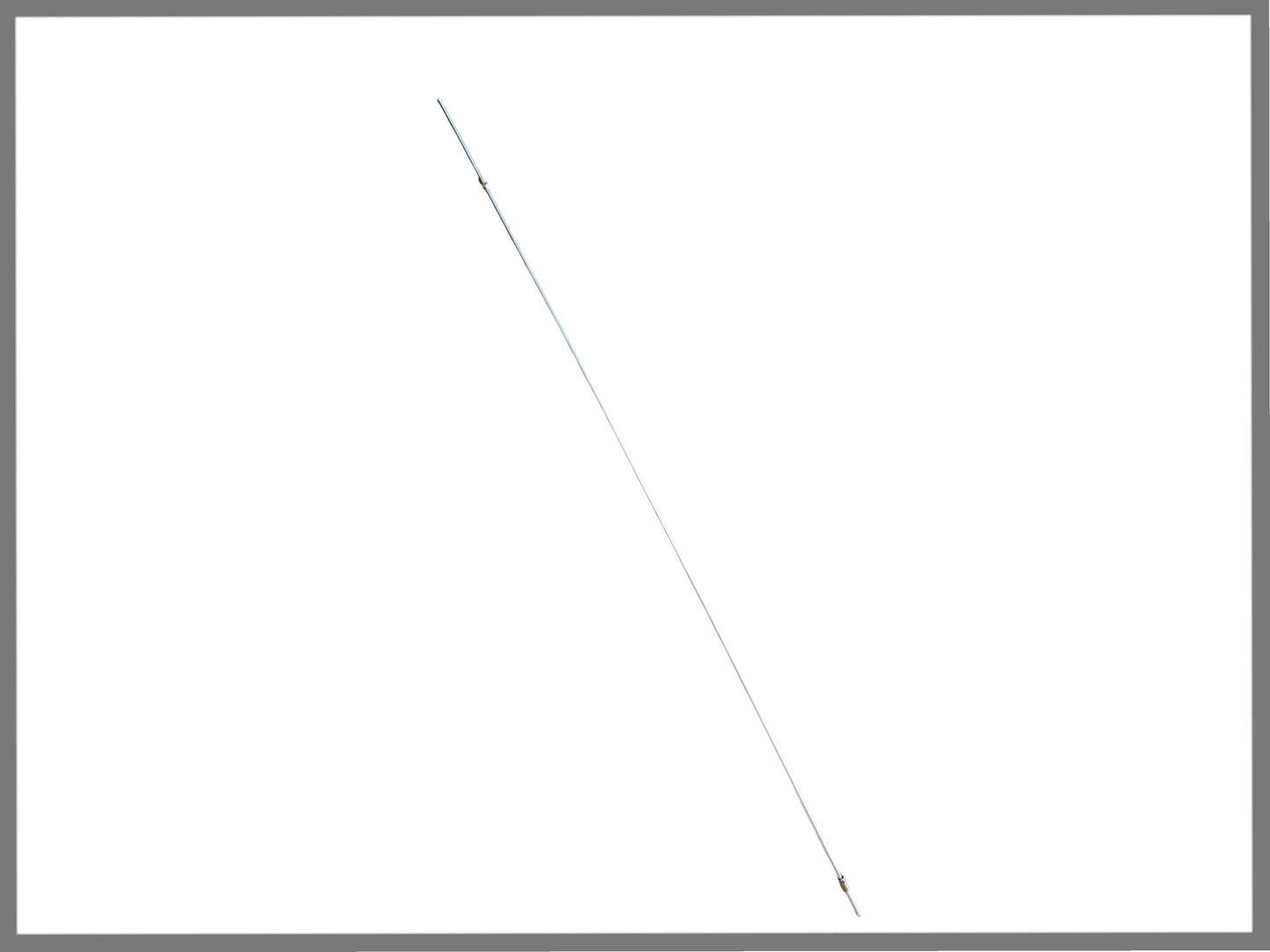 Remleiding achterzijde links Renault 12 - Renault 15 - Renault 17 - OEM 7700507503
