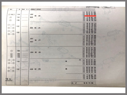 Mittelschalldämpfer - Renault Espace - OEM 6025101920