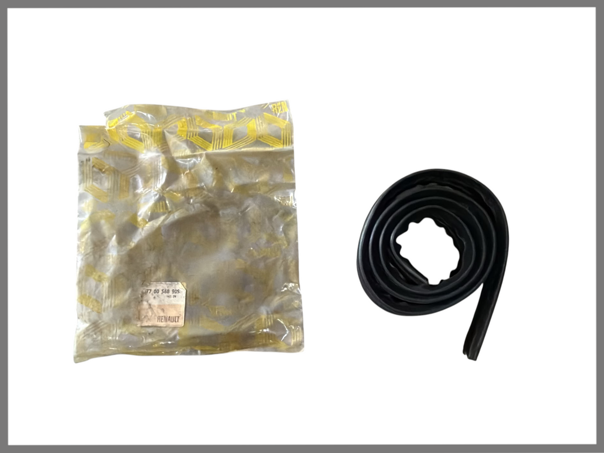 Joint de vitre avant gauche et droit - Renault 20 - Renault 30 - OEM 7700568905 / 7700638978