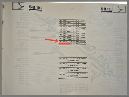 Schakelstang - Renault 16 - OEM 0833092700