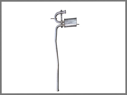 Auspuffrohr und Schalldämpfer mit Halterungen – Renault 19 – OEM 7700787221 und 7700800119 und 7700800120