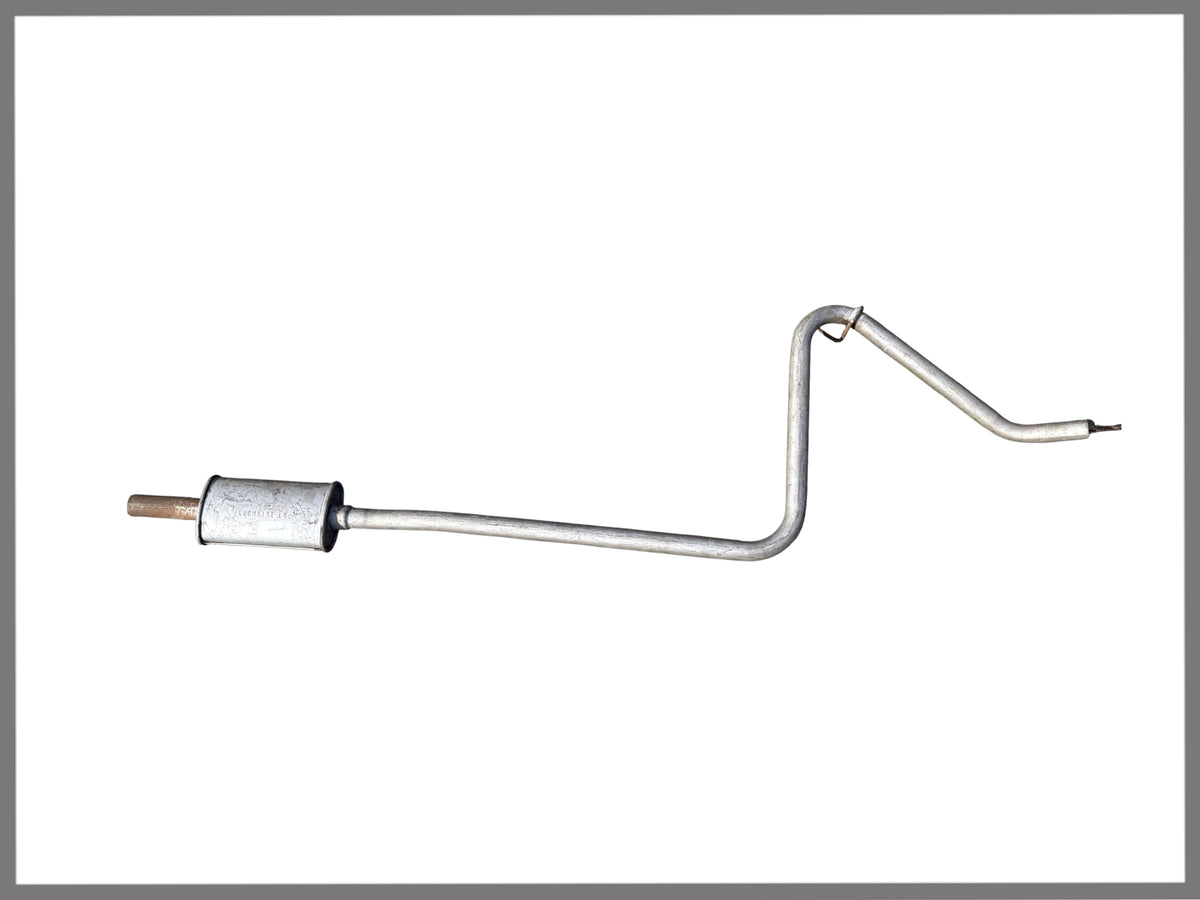 Exhaust pipe with front silencer - Renault 5 - OEM 7700756218 / 7700760620