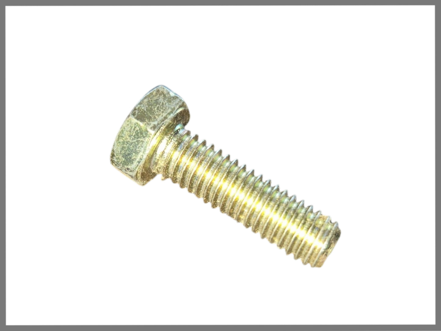 Bout M6x25 (geel gepassiveerd)